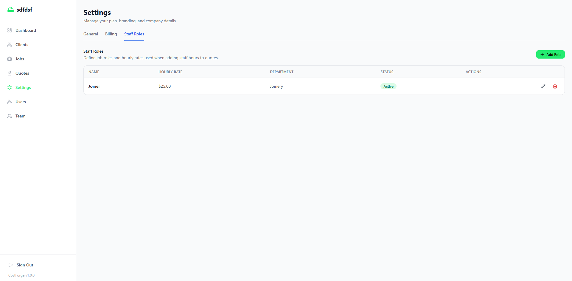 Know exactly what labour costs before you quote